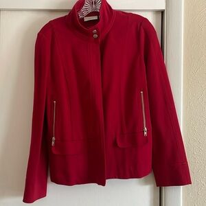 Chico’s size 0 red jacket